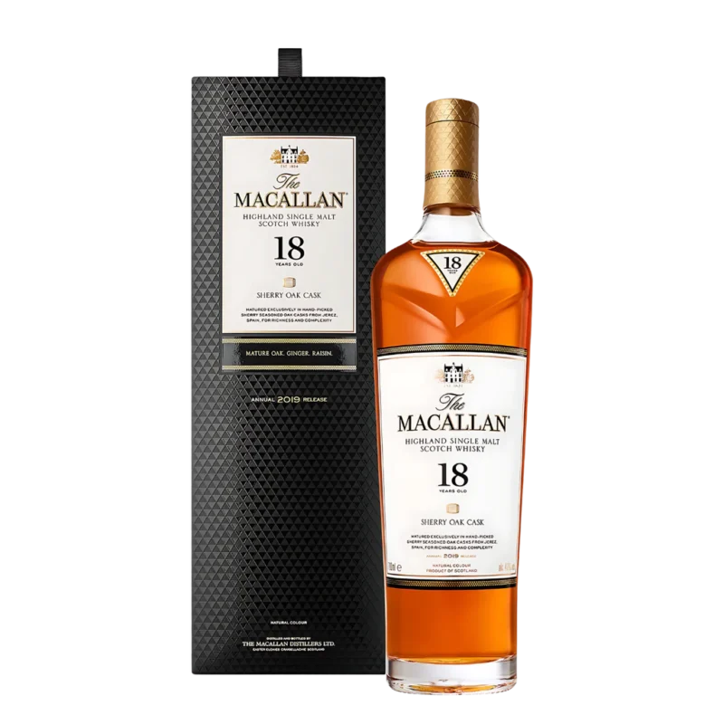 Macallan 18 Year Old Sherry Oak